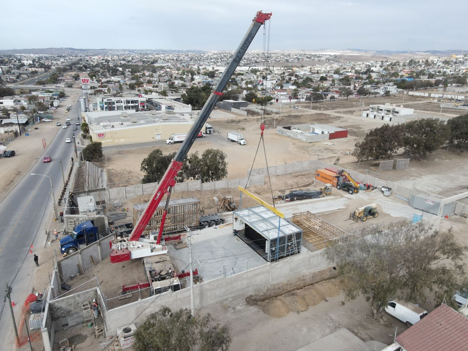 Renta de grúas industriales en Tijuana