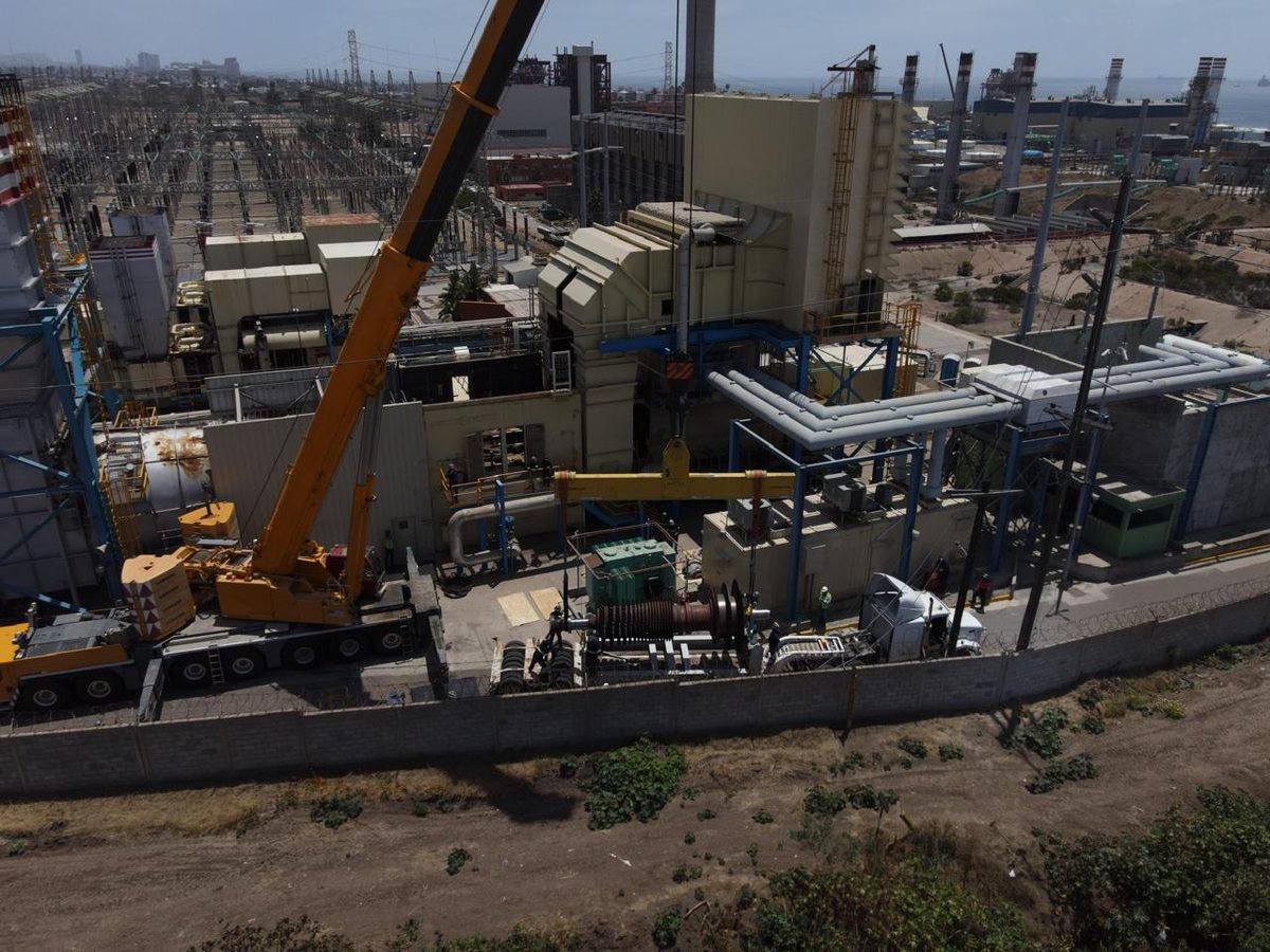 Traslado de transformadores Tijuana